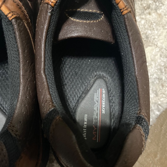 Streetcars Mens brown leather diplomat casual comfort hybrid work shoes size 13 - Picture 6 of 7